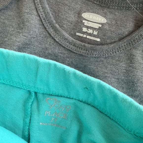 Girl 18mo-2T spring summer clothing overalls leggings shorts capri pants - Picture 14 of 17